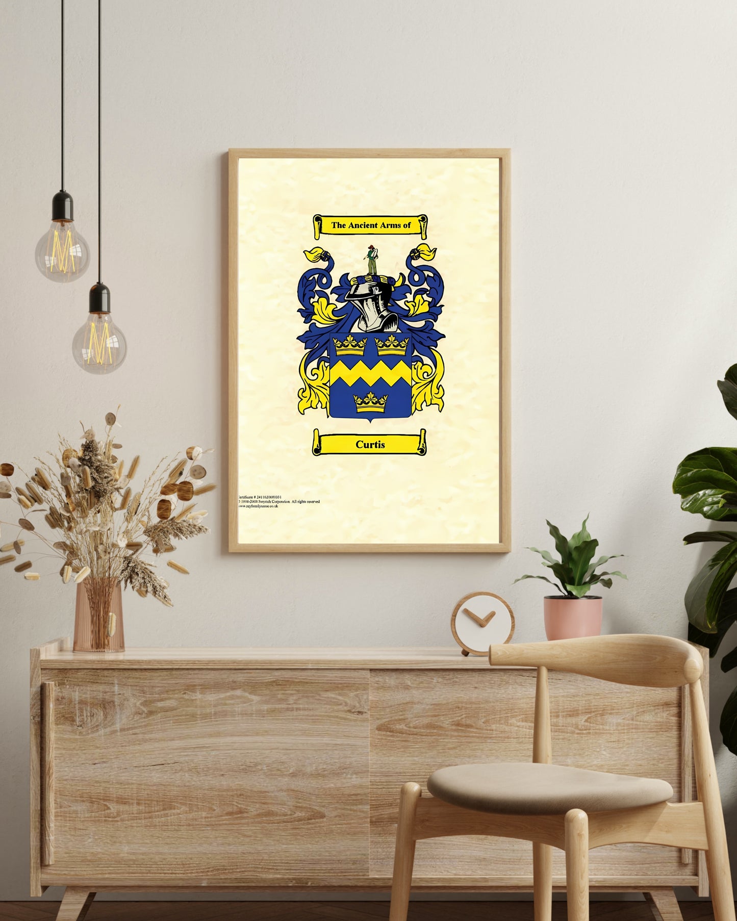 coat of arms print