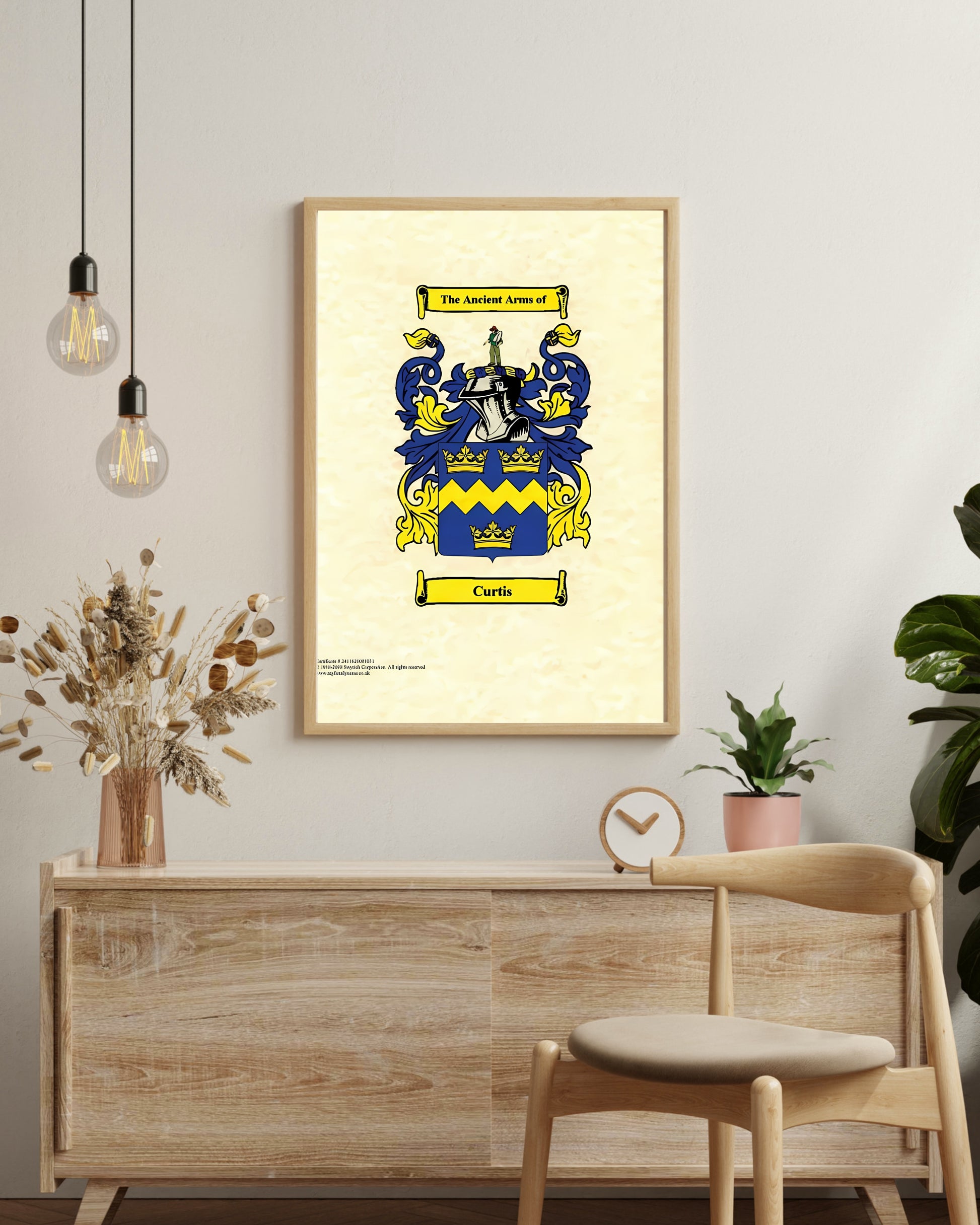 coat of arms print